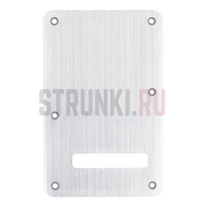 Задняя крышка для Fender US/Mexico Musiclily MX2378AN, металлическая, хром