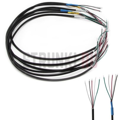 Готовый 4х жильный провод для распайки хамбакера, Partsland