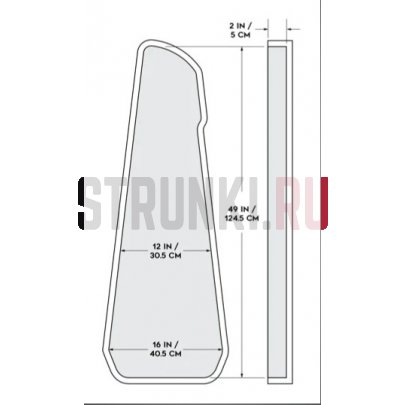 Кейс для бас-гитары Gruvgear GB3-EB-KRB Bass Guitar