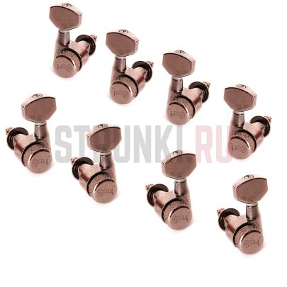 Колки локовые 4+4 Cort MH508, cosmoblack