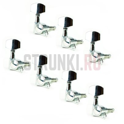 Колки 7 в линию левые ALICE AL-016, хром