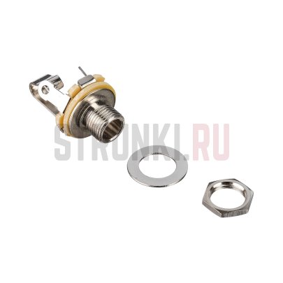 Разъем панельный 1/4” female (6,35мм),моно CC216 SOUNDKING