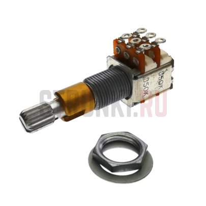 Потенциометр Parts EQ Pot, B50K, двойной, метрический
