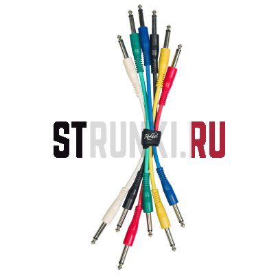 Кабель патч ROCKDALE IC016-15CM, 1 шт, моно, прямой-прямой