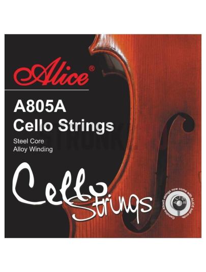 Струны для виолончели Alice A805A, никель