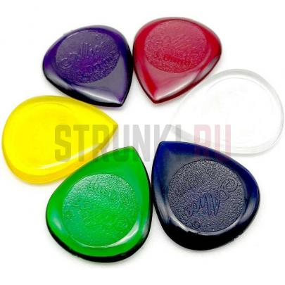 Набор медиаторов Alice AP-6JSM, разноцветные, 1.0, 2.0, 3.0 мм, упаковка 6 шт.