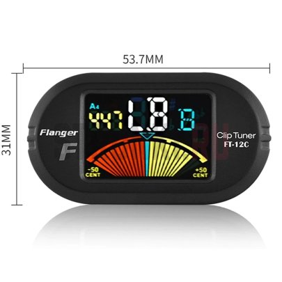 Тюнер на прищепке, хроматический, Flanger FT-12C