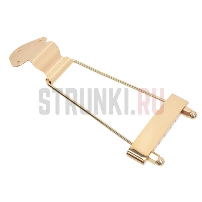 !!!УЦЕНКА!!! Струнодержатель для полуакустической гитары archtop PARTS ES-335 style, золото