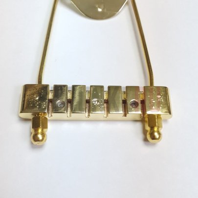 !!!УЦЕНКА!!! Струнодержатель для полуакустической гитары archtop PARTS ES-335 style, золото