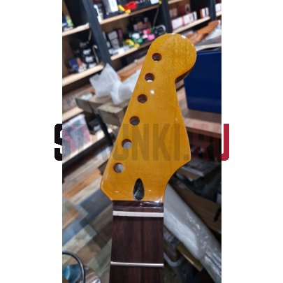 Гриф для электрогитары Stratocaster, кленовый, 22 лада, Bestwood ST M1 High Gloss