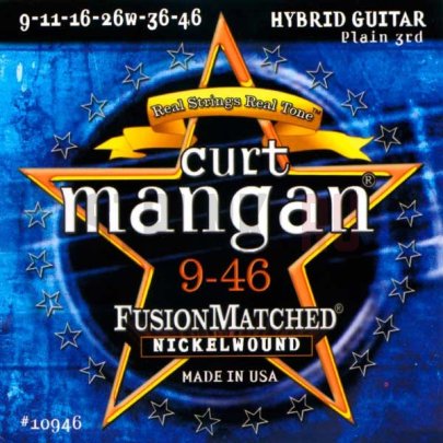 Струны для электрогитары Curt Mangan Nickel Wound 10946 9-46