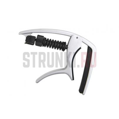 Каподастр для гитары, серебристый, Planet Waves PW-CP-09S NS Tri-Action Capo