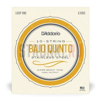 Струны для баджо D'Addario EJS85 Bajo Quinto 26-76