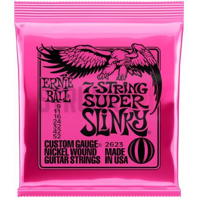 Струны для электрогитары Ernie Ball 2623 Super Slinky Nickel Wound 9-52