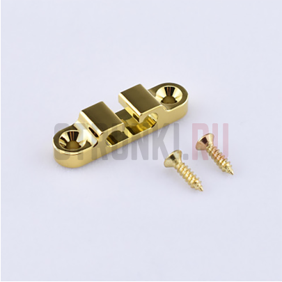 Ретейнер для бас-гитары Japan Hipshot Copy 2 струны, PARTS, золото