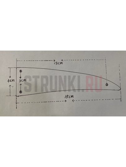 Крышка анкера Rickenbacker Copy, Parts, белая