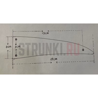 Крышка анкера Rickenbacker Copy, Parts, черная
