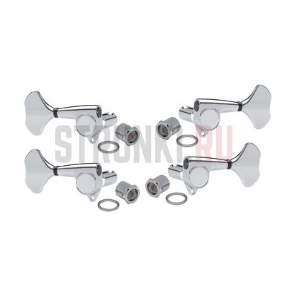 Колки 2+2 для бас-гитары GOTOH GB707, хром