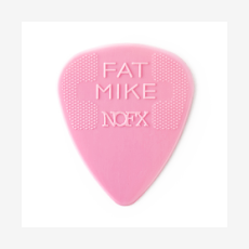 Набор медиаторов Dunlop 44P.60FM Fat Mike Nylon, розовые, 0.6 мм, упаковка 6 шт.