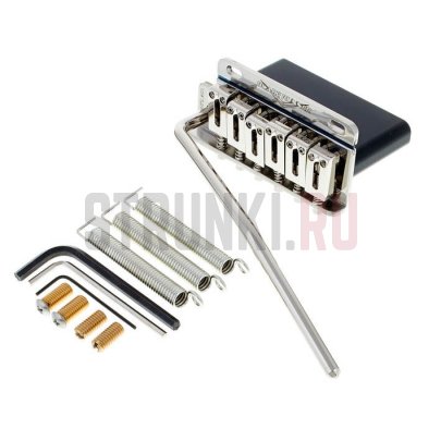 Бридж тремоло Super-Vee BR-2-LH-NI BladeRunner Bridge Kit; 2-Post, для леворукой гитары, хром