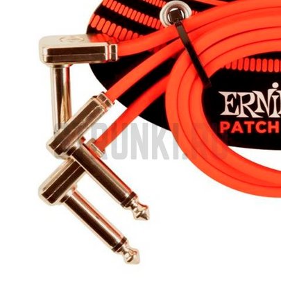 Кабель-патч ERNIE BALL 6403, красный, 30 см, угловой-угловой