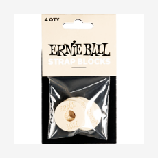 Резиновые стреплоки для гитары ERNIE BALL 5624, кремовые, 4 шт