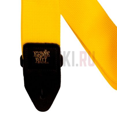 Ремень для гитары ERNIE BALL 5351 PolyPro Yellow, желтый