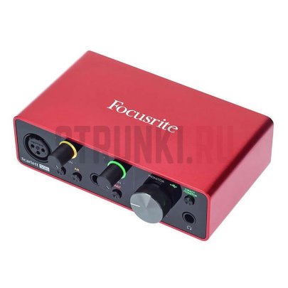 Внешняя звуковая карта FOCUSRITE Scarlett Solo 3rd gen