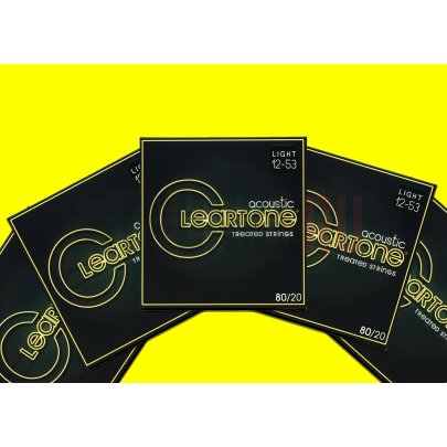 Струны для акустической гитары Cleartone Acoustic 80/20 Custom Light 7611 11-52