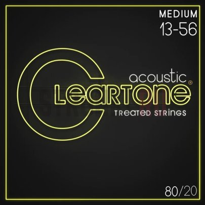 Струны для акустической гитары Cleartone Acoustic 80/20 Medium 7613 13-56