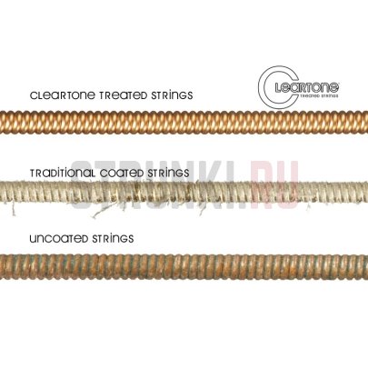 Струны для акустической гитары Cleartone EQ Hybrid Metal Light 7812 12-53