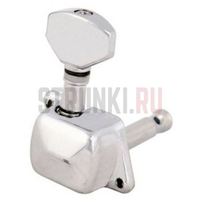 Колки для гитары 3+3, хром, Partsland MH-15-CR-3+3