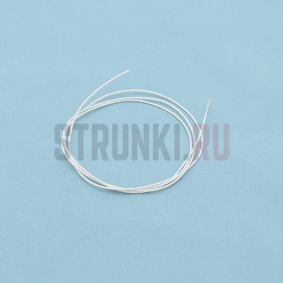 Медный посеребрянный провод, белый, PARTSLAND, 100 см