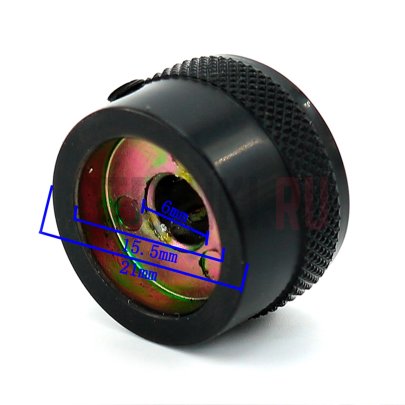 Ручка потенциометра Gretch, черный