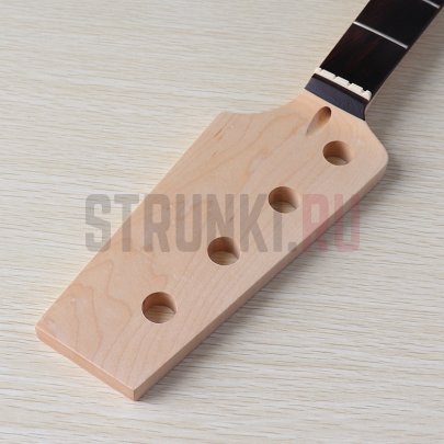 Гриф для бас-гитары с заготовкой головы грифа, кленовый, 20 ладов, Bestwood BLNK