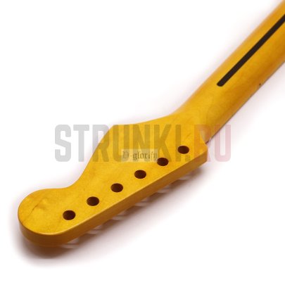 Гриф для леворукой электрогитары Stratocaster, кленовый, 21 лад, Bestwood ST M1 21F LH High Gloss