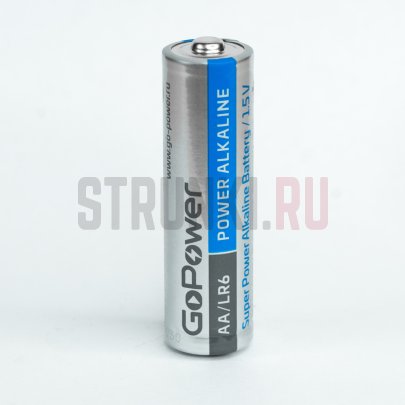 Элемент питания AA/LR6 щелочной 1.5В, 2шт, GoPower 00-00015599 Super Power Alkaline Shrink