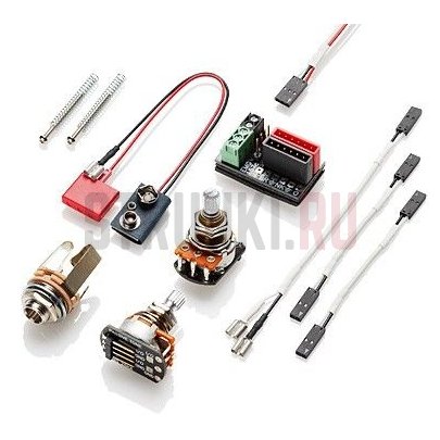 Звукосниматель хамбакер бриджевый EMG 57-8H Black, чёрный