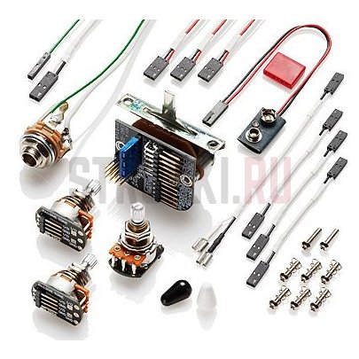 Комплект звукоснимателей SSS EMG SA Set White, белый