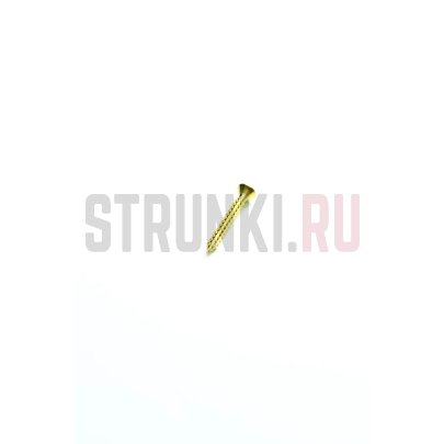 Комплект саморезов для рамки звукоснимателя EMG 5330.00 Screw Kit Med .625", (18 мм х 2.2 мм), золото