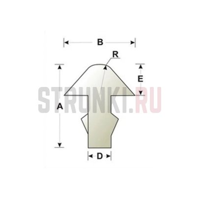 Лады из нейзильбера (ш. 2.77, в. 1.40) SINTOMS 277140.125Se.h. ▲