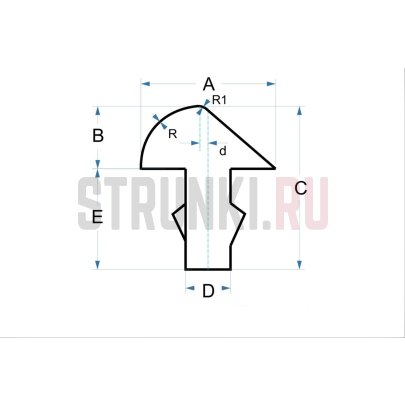 Ассиметричные лады из нержавеющей стали  SINTOMS ASFSS205123.010.135.050Fw.p.