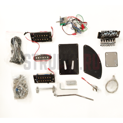 Комплект для самостоятельной сборки электрогитары Superstrat, DIY Bestwood