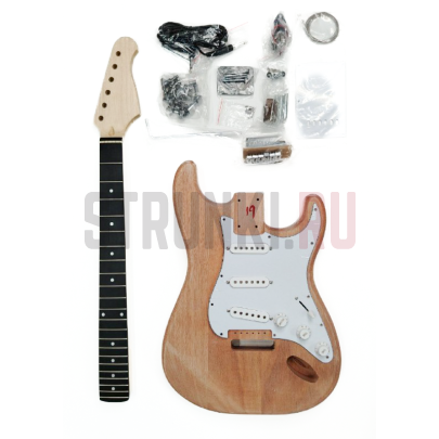 Комплект для самостоятельной сборки электрогитары Stratocaster, DIY Bestwood