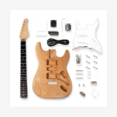 Комплект для самостоятельной сборки электрогитары Stratocaster, DIY Bestwood