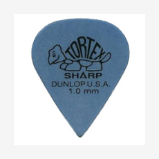 Медиатор Dunlop 412R1.0 Tortex Sharp, 1 мм, 1 шт.