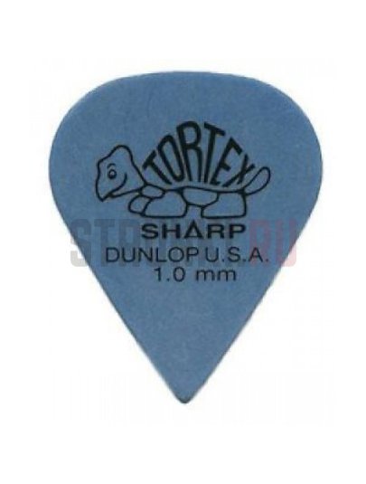 Медиатор Dunlop 412R1.0 Tortex Sharp, 1 мм, 1 шт.