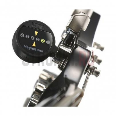 Магнитный тюнер для гитары KORG MG-1 Magnetune, черный