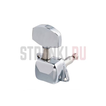 Колки для электрогитары 3+3, PARTSLAND MH-34-CR-3+3, хром