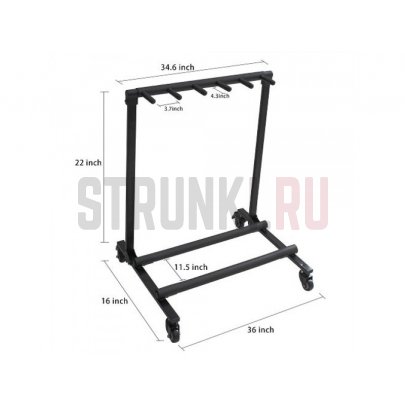 Тележка-стойка для 5 гитар, Flatsons FL-11L